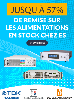 Promotion alimentations en stock